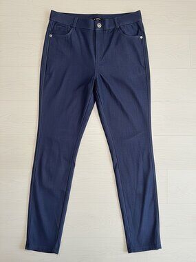 Jvini High Waisted Pull On Skinny Pants Jeggings L